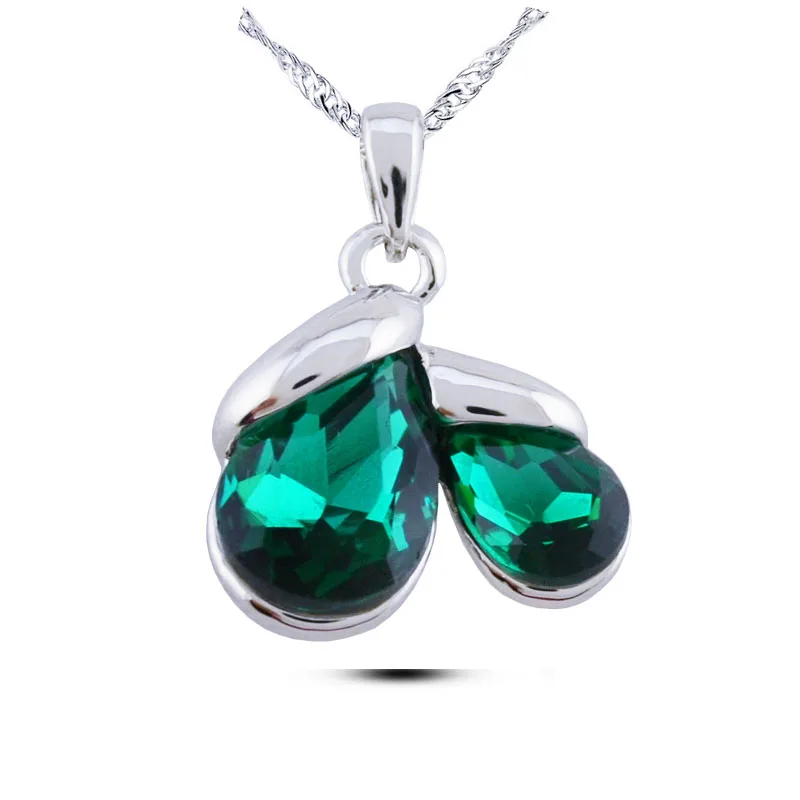 Collar Para Mujer Cristal Austriaco Fabricado En Plata 925 | Cuotas Sin