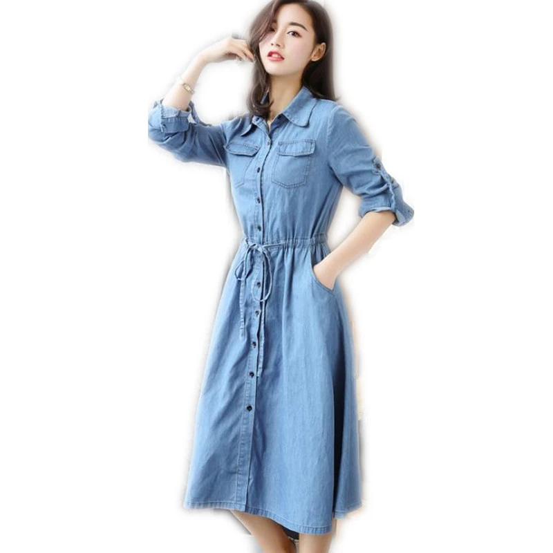 denim dress spring 2019
