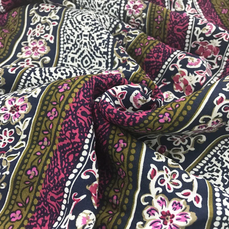 Женский летний топ в богемном стиле, винтажный цветочный принт, рукав-фонарик, повседневные топы, блузка, рубашка размера плюс
