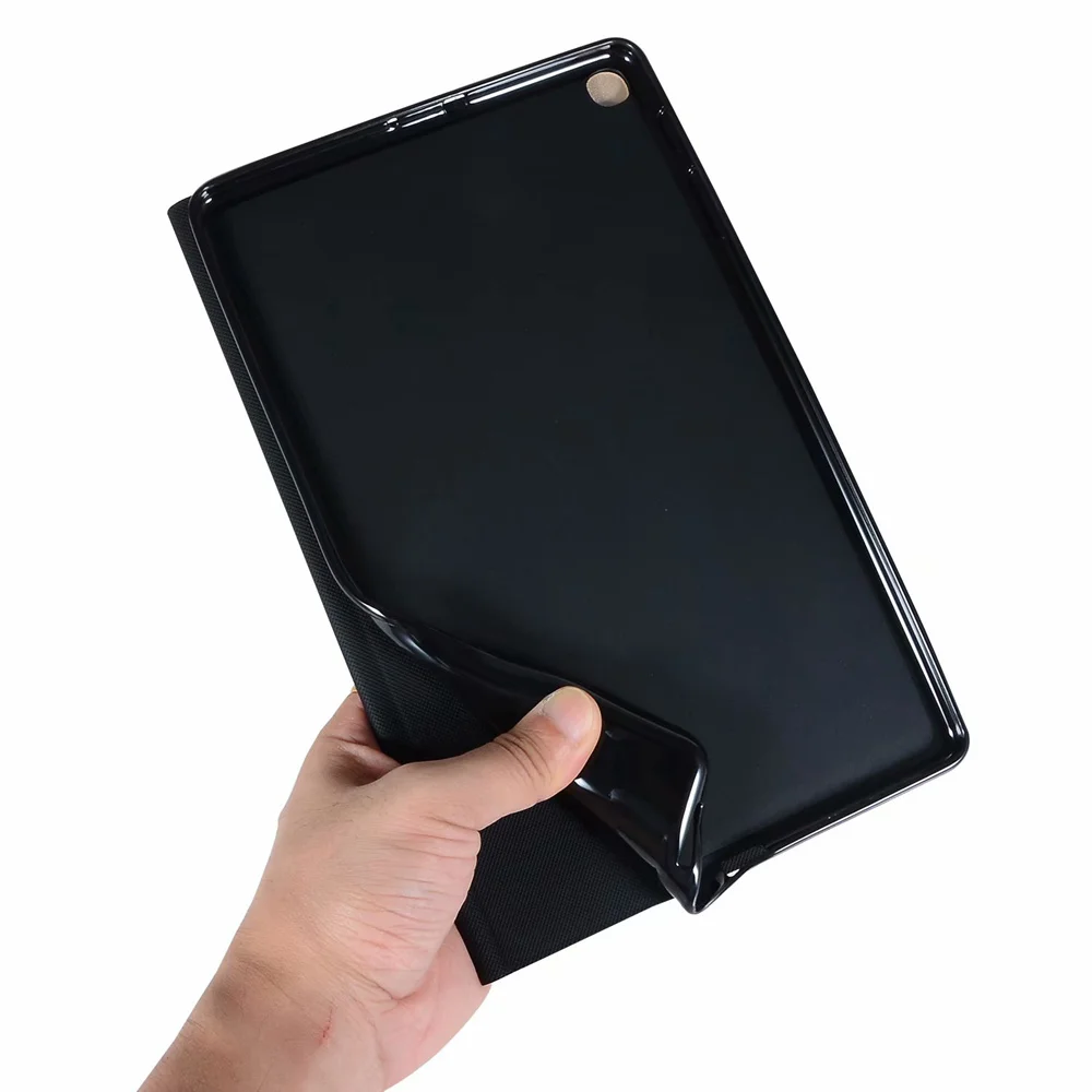 Премиум силиконовый чехол из искусственной кожи для samsung Galaxy Tab A 10,1 SM-T510 SM-T515() 10," чехол для планшета+ пленка+ ручка