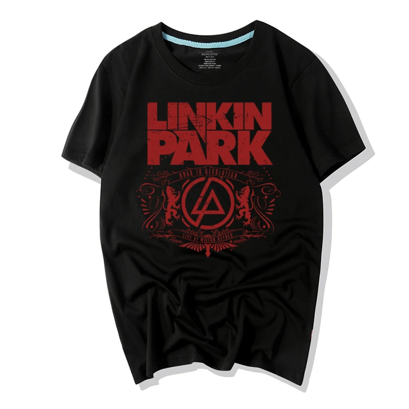 

Linkin Park 3D Print 100% Cotton Men T-shirt Quality Fashion Homme Christian Bale Fans Suit Costume