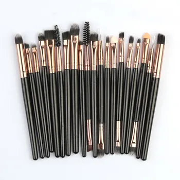 

High Recommend 20Pcs Practical Makeup Brushes Powder Foundation Eyeshadow Eyeliner Lip Cosmetic Brush Set Gift