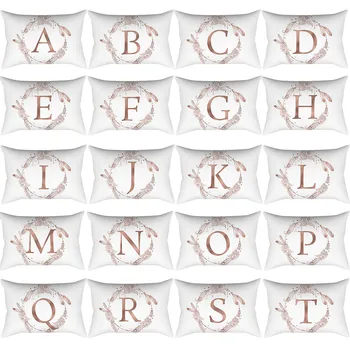 

decorative pillowcase 30x50 cm high quality Kinder Zimmer Dekoration Brief Kissen Englisch Alphabet pillowcases d90412