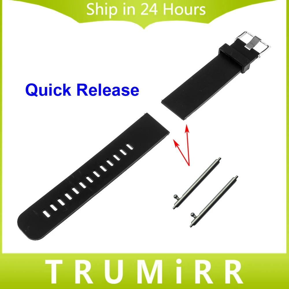 

Quick Release Silicone Rubber Watchband 18mm 20mm for DW (Daniel Wellington) Watch Band Stainless Steel Buckle Strap Bracelet