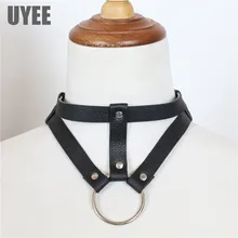 UYEE жгут кожаные ремни для женщин эротическое Jartiyer кожаное ожерелье-ошейник Регулируемый бондаж Arnes Mujer пастельный, готический Интимо