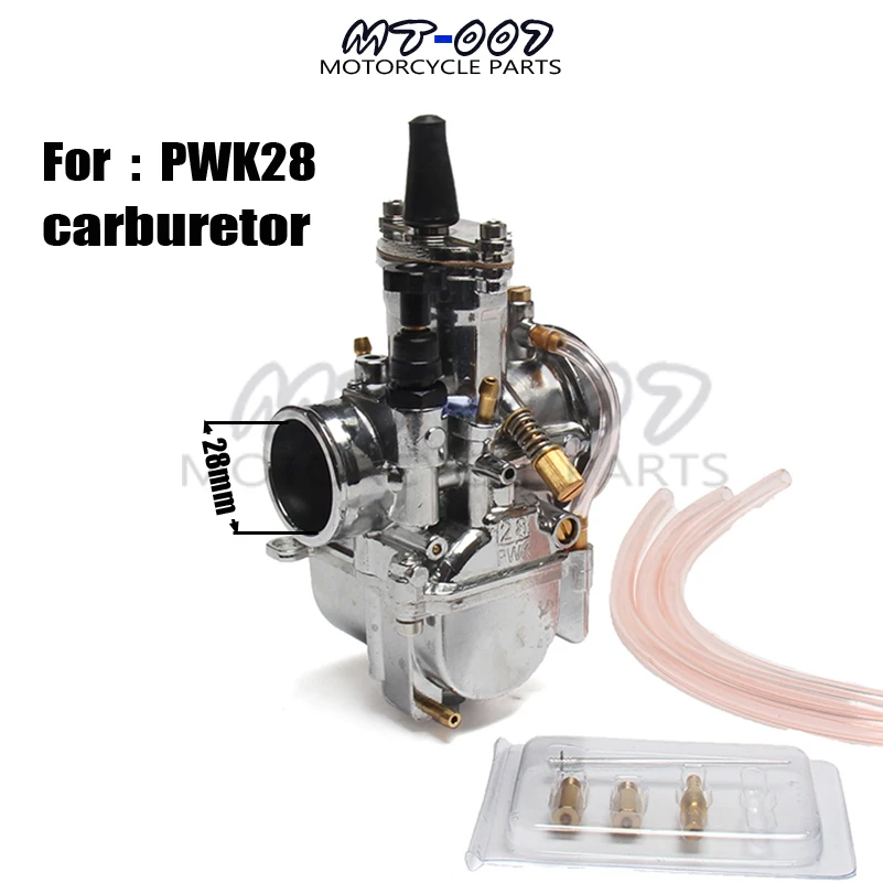 Motorcycle Universal 28mm Carburetor for PWK 28 Mikuni Model with power