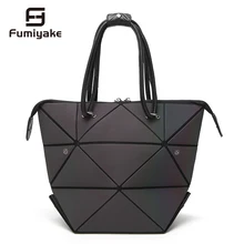 Новая модная женская сумка, сумки для женщин, светящаяся Геометрическая женская сумка через плечо, сумка-тоут