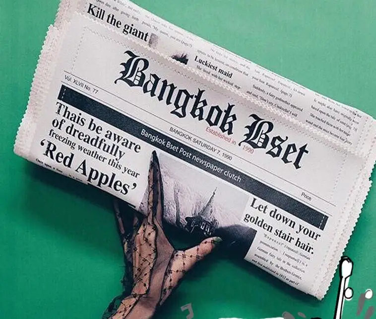

GETRSING Women Handbag Newspaper Clutch Bags Day Clutches Mobile Phone Wallet Purse Shoulder Bag All Match New Stylish Messenger