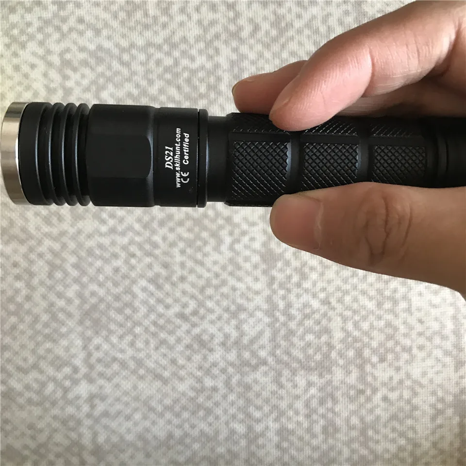 Siklhunt DS16 AA 14500 CREE XPL светодиодный тройной свет DS21 900lm CR123 18650 Водонепроницаемый фонарик с высокой мощностью