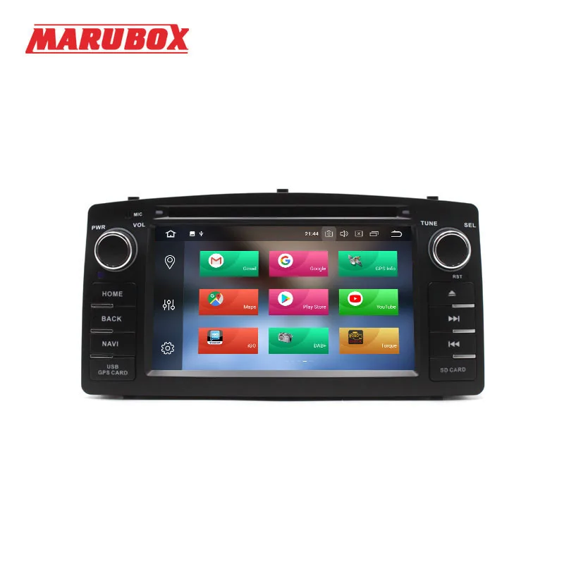 Clearance MARUBOX Head Unit For Toyota Corolla E120 BYD F3 2Din Android 8.0 4GB RAM GPS Navi Stereo Radio Car Multimedia Player 6A900PX5 2