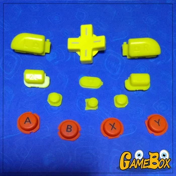 

Original Pika Chu Yellow Buttons Set For new 3DS XL Console Include 13 Parts