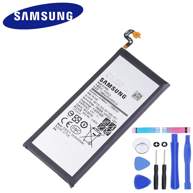 

Original Samsung Battery for Galaxy S7 Edge G935 G9350 G935F G935FD G935W8 3600mAh EB-BG935ABE Samsung S7 Edge Battery