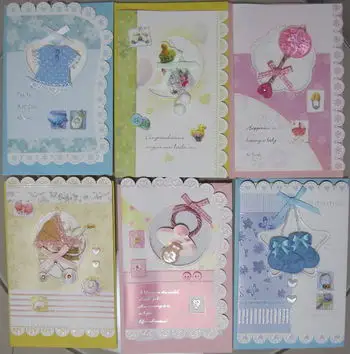 handmade baby envelope