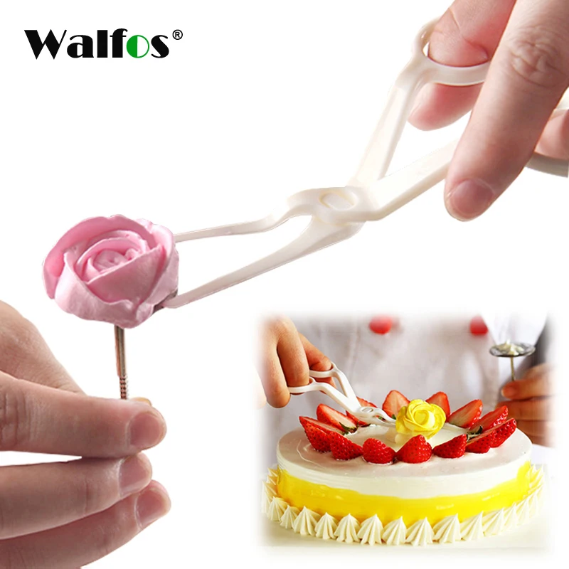 WALFOS 2 шт. глазурь моделирование торт масляной крем Роза цветы украшения