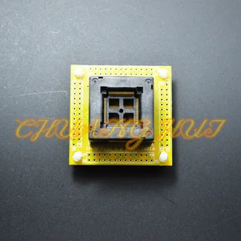 

QFP100 test socket TQFP100 LQFP100 ic socket with PCB 0.5mm pitch size 14mmx14mm 16mmx16mm