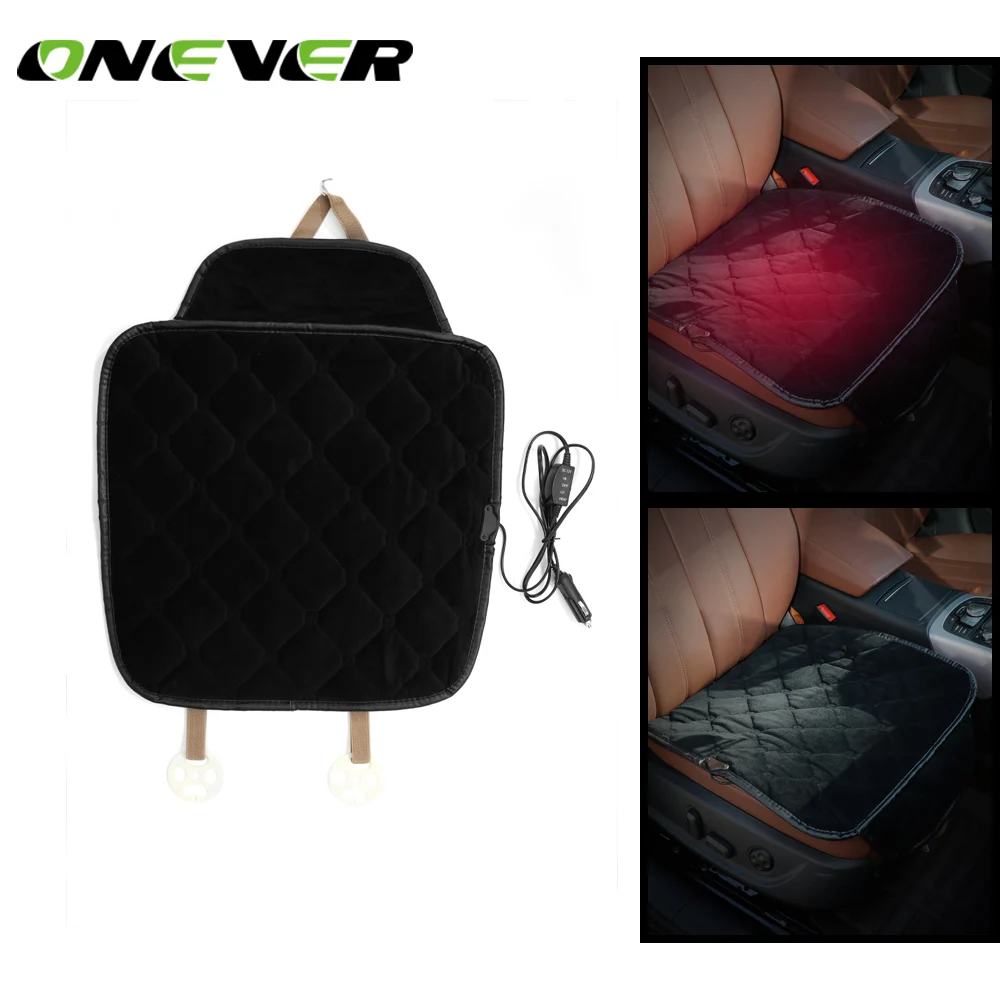 12V Winter Car Seat Warmer Car Seat Cover Cold Days Heated Seat Cushion