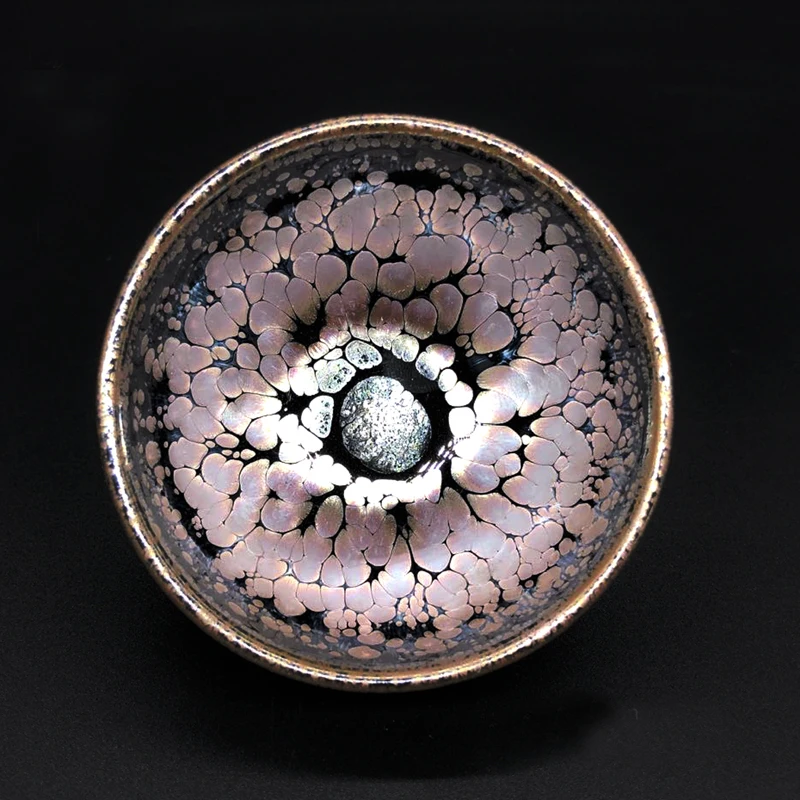 

Jianzhan Purple Cup of Tea Loose Leaf Tea Cups Yuteki Tenmoku Glaze