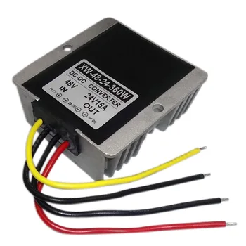 

Hot Power Buck Supply Converter DC 48V(30-60V) To 24V 15A 360W Step Down Voltage Regulator Module Waterproof Adapater