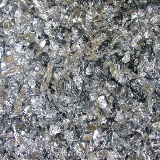 

50G Imitation silver Flake leaf aluminum broken leaf in good quality