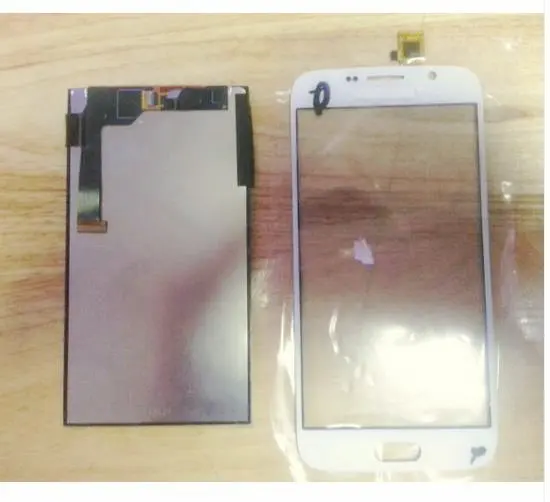 

ZHIZU touch screen Glass Panel D1A208-ML LCD display T500HD038-31A FOR china clone S6 SM-G9200 android phone
