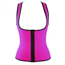 Горячий Пот Сауна формирователь тела женщина тонкий жилет термо неопрен талии тренажер