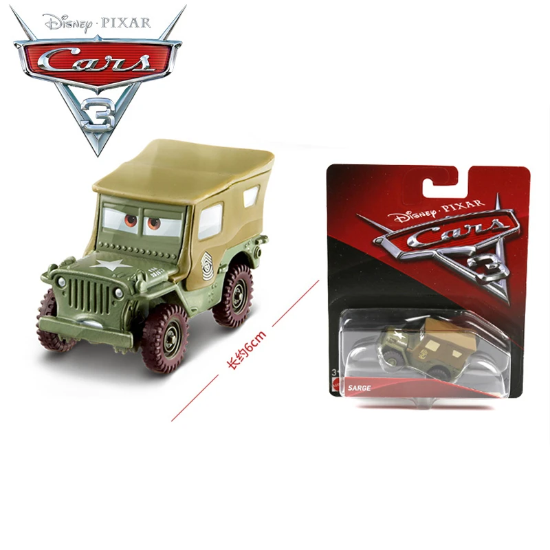 sarge lightning mcqueen