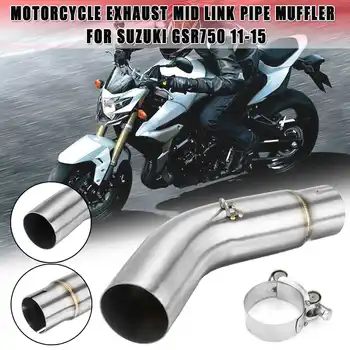 

Motorcycle Exhaust Middle Link Pipe Connecting Tube Adapter For Suzuki GSR 600 750 2011 12 13 14 15 16 17 2018 Exhaust Mid Pipe
