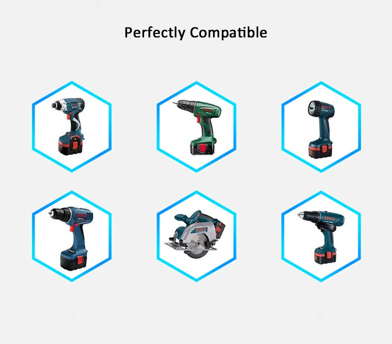 Аккумуляторная батарея 3000 мА/ч 14 4 В для Bosch Ni CD аккумуляторная BAT038 2 607 335 264 276