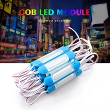 20 штук DC12V COB светодиодный модули 5050 RGB рекламный модуль светящиеся символы, модули для фоновой подсветки IP65 Водонепроницаемый
