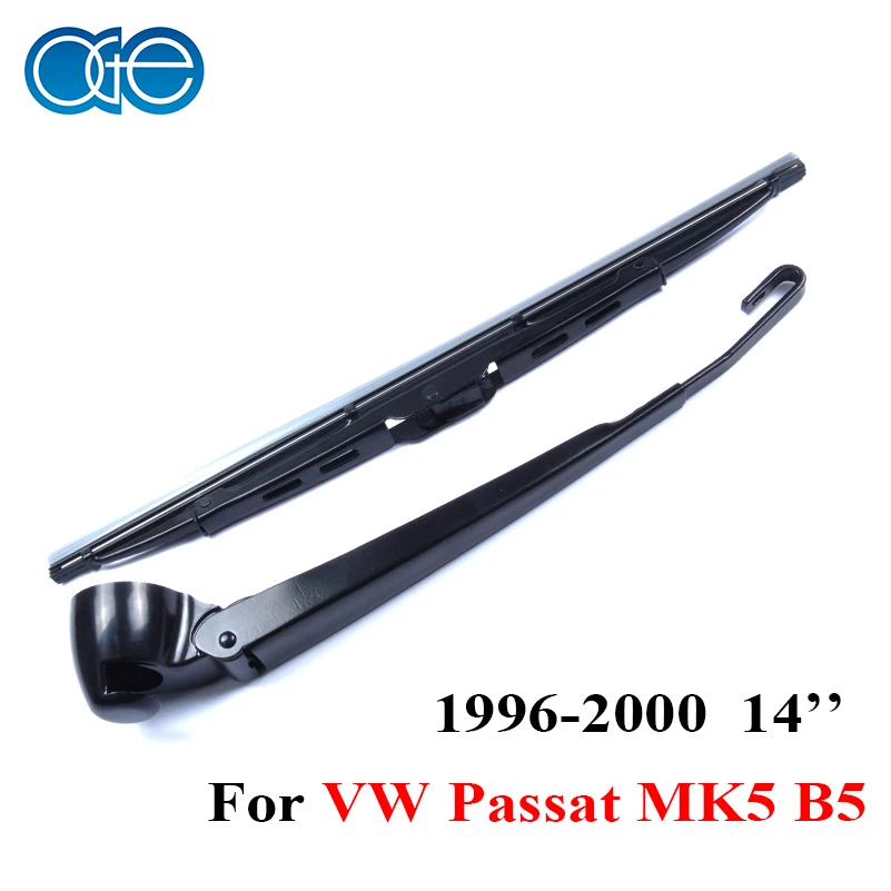 Oge 14'' Rear Wiper Blade And Arm For VW Passat MK5 B5 1996-2000 Windshield Set Glass Car Wipers Soft Rubber Auto Windscreen |