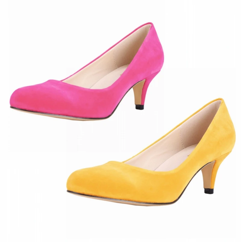 

Big Size Women Pumps 2018 New Spring Autumn Fashion Black Blue Green Women High Heels Lady Formal Pointed Toe Shoes NX-A0043