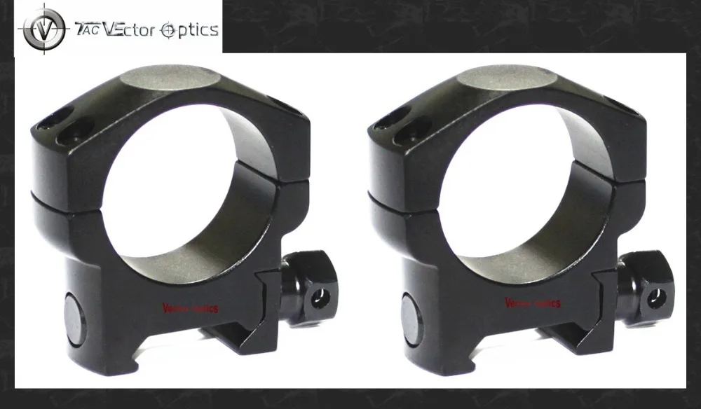 Billige Vector Optics Tactical 30mm Umfang Niedrigen Mark Weber Picatinny Mount Ring 21mm Base Fit für Aimpoint Ein paar