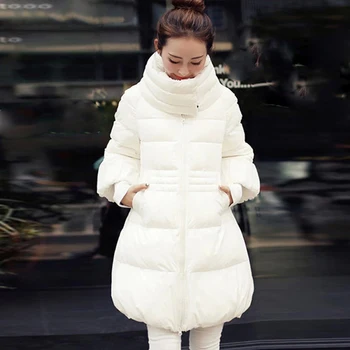

Fashion new coat women parka 2018 Winter jacket Women jackets and coats Long Thick Slim ladies coats plus size Outerwear