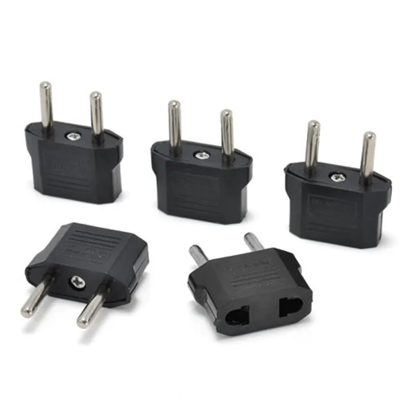 Высококачественная штепсельная розетка США/США в Европейский евро ЕС 2 круглых