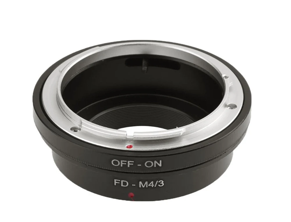 FD-M43 Aluminum Lens Adapter Ring Screw-In Mount for Canon FD Lens for Olympus Panasonic Micro 43 M43 Mount Camera (1)