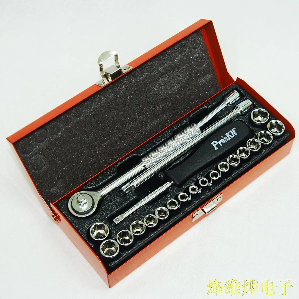 Multifunctional socket driver set (23 pcs.) Ratchet socket wrench