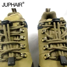 JUP50 Sets 200 Pcs Convenient Antis Shoes Buckle Lazy Laces Anchors Tieless Lace Tightening Non-Slip Buckle Shoelace Clip Buckle