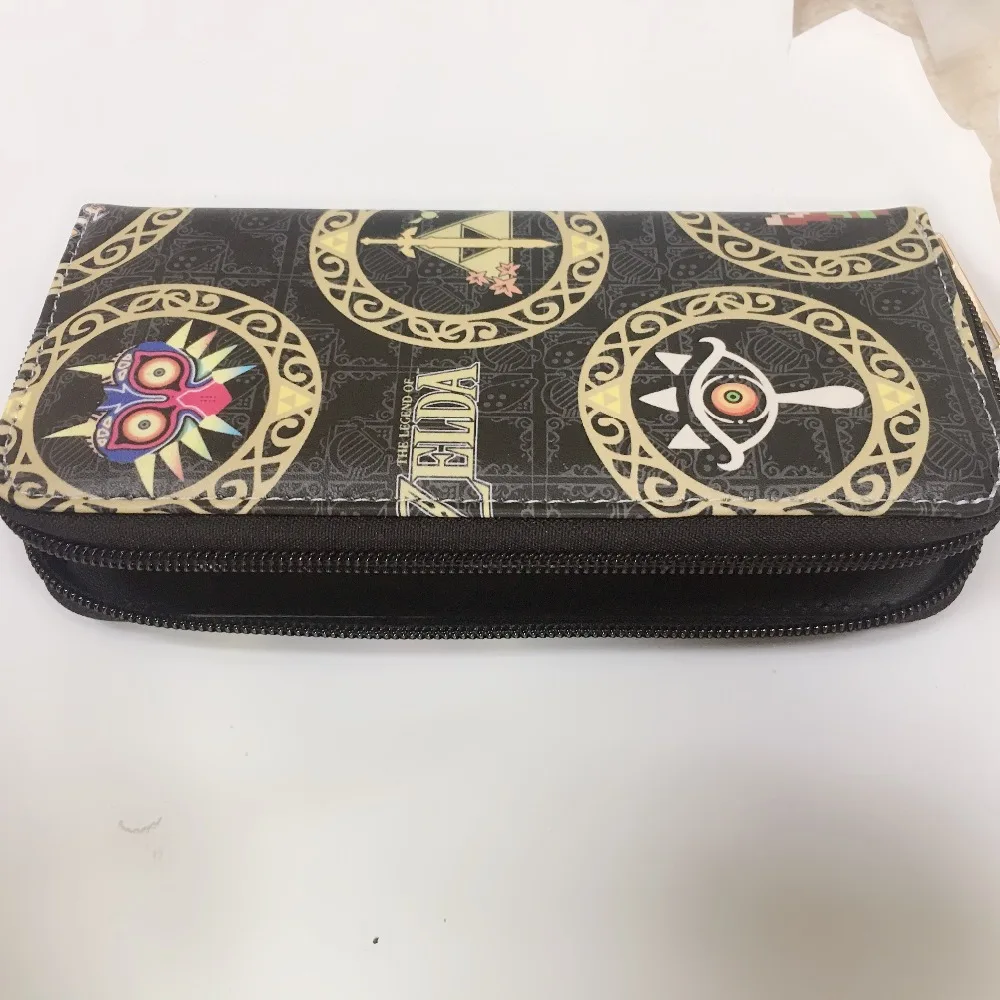 Legend of Zelda Длинный кошелек женский мужской PU кожаный подростковый Девочки