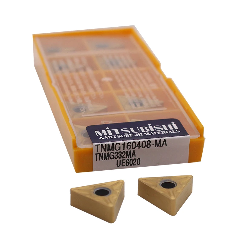 

TNMG160408 MA UE6020 10pcs TNMG 160408 external turning tool Carbide insert solid carbide insert Lathe cutter Tools