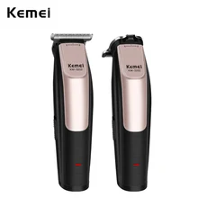 Kemei 0 мм baldheed триммер электрическая машинка для стрижки волос USB Перезаряжаемый моделирующий триммер для волос Бритва Беспроводная Регулируемая машинка для стрижки волос S47