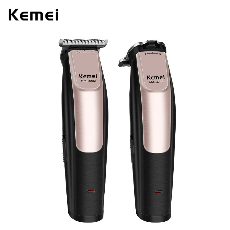 Kemei 0mm Baldheaded trimmer Electric Hair Clipper USB Rechargeable Modelling Hair Trimmer Razor Cordless Adjustable Clipper S47
