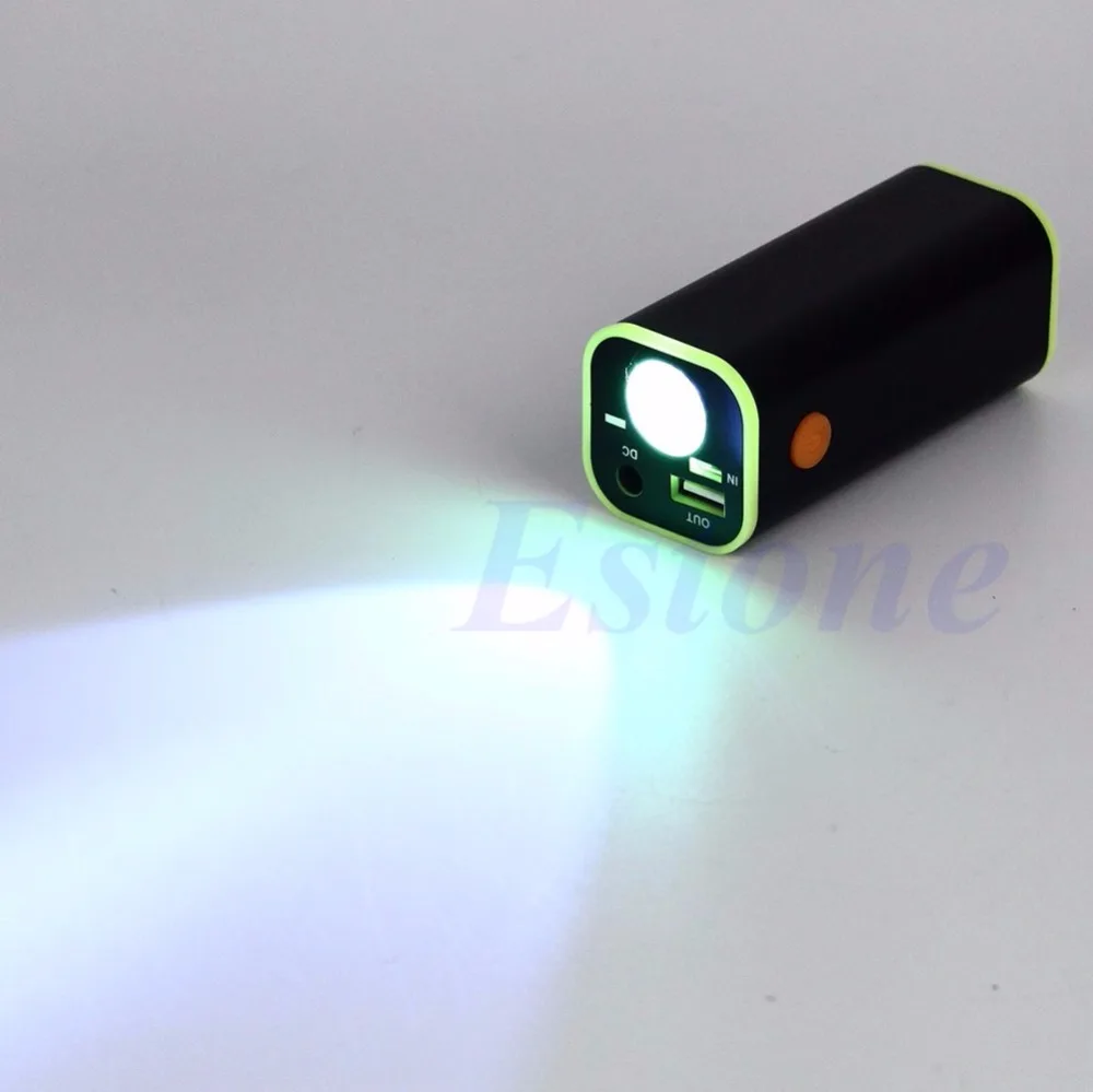

1pcs New USB Mobile Power Bank 4x18650 Battery Charger Box Case Holder For iPhone for Samsung hot