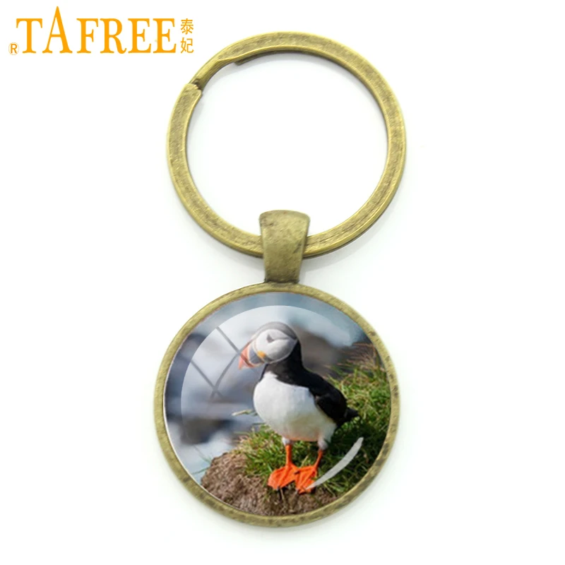 Брелок для ключей TAFREE Atlantic Puffin брелок с подвесками милые ювелирные украшения в