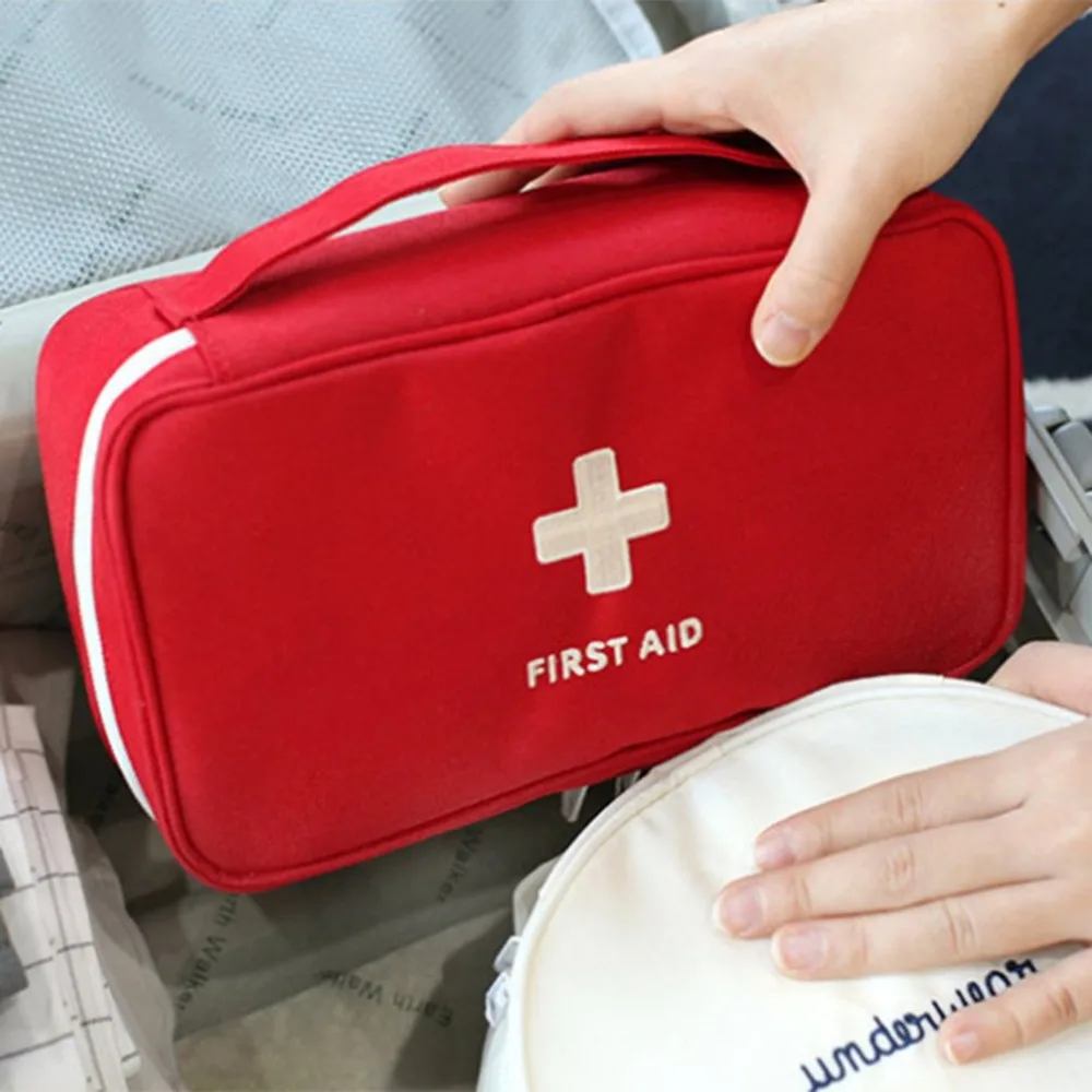 Портативная Домашняя медицина, многослойная пустая сумка для первой помощи, сумка для автомобиля, сумка для путешествий, спасательная