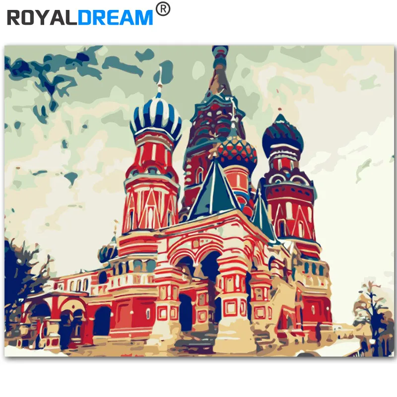 

ROYALDREAM DIY Painting By Numbers Kit Acrylic Paint By Numbers HandPainted Oil Painting On Canvas Home Decor For Living Room