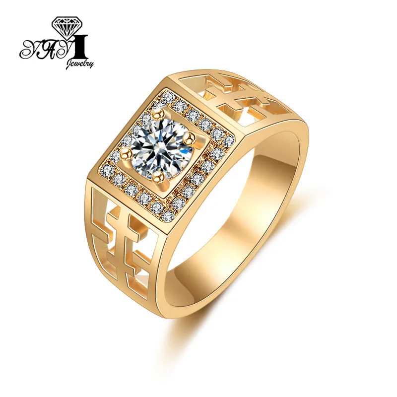 

YaYI Jewelry Fashion Princess Cut 5.9 CT White Zircon Gold Color Engagement Rings wedding Heart Rings Party Rings Gifts 1165