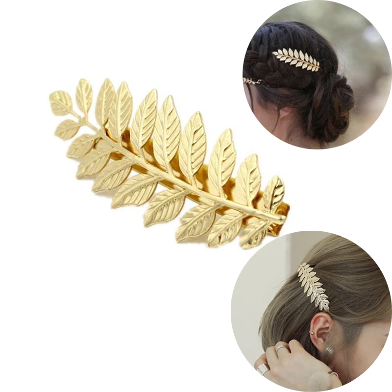 1 шт. женская заколка для волос|leaf hairpin|hair accessories jewelrybarrette hair |