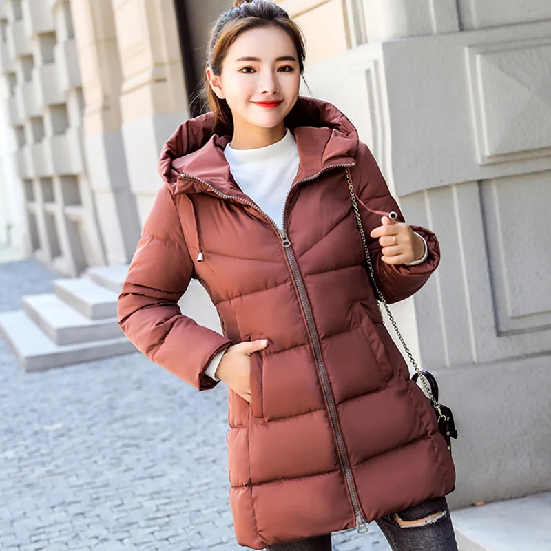 new Winter Jacket Women Parkas Thick down Cotton Jackets women Plus Size Winter Coat Women long Parkas Hooded Outwear Female