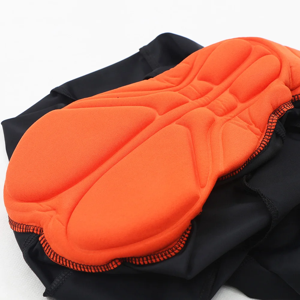 ARSUXEO мужские спортивные колготки дышащие быстросохнущие велосипедные штаны 3D Мягкие компрессионные штаны для велосипеда MTB велосипедные штаны