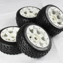 5B baja весь дорожные шины Набор шин с нейлоновым колесо со ступицей 85028-1 для HPI km Rovan